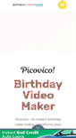 Mobile Screenshot of picovico.com
